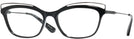 Cat Eye Black Tory Burch 4004 Progressive No-Lines View #1