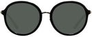 Oversized Black Tory Burch 9058 Progressive No Line Reading Sunglasses View #2