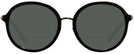 Oversized Black Tory Burch 9058 Bifocal Reading Sunglasses View #2