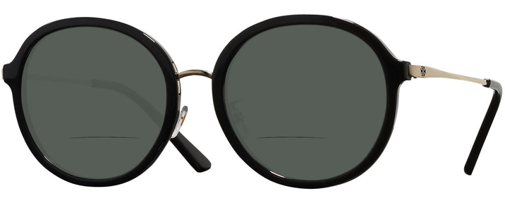 Oversized Black Tory Burch 9058 Bifocal Reading Sunglasses View #1
