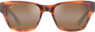 Square Tortoise/HCL Bronze Maui Jim Valley Isle 780 View #2