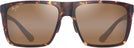 Rectangle Tortoise/HCL Bronze Maui Jim Honokalani 455 View #2