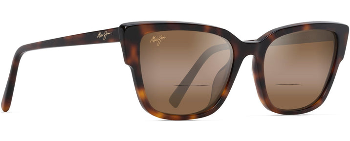 Cat Eye,Rectangle Tortoise W/hcl Bronze Lens Maui Jim Kou 884 Bifocal Reading Sunglasses View #1