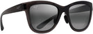 Rectangle Translucent Grey/Grey Lens Maui Jim Anuenue 448 View #1