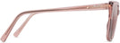 Cat Eye,Rectangle Translucent Pink w/Maui Rose Lens Maui Jim Kou 884 View #3