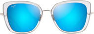Transparent Grey w/ Silver Blue Hawaii #2