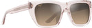 Rectangle Trans Pink/HCL Bronze Maui Jim Aloha Lane 893 View #1
