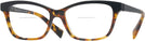 Square Havana/Black Alain Mikli A03037 Bifocal View #1