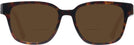 Square Havana Prada A09V Bifocal Reading Sunglasses View #2