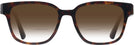 Square Havana Prada A09V w/ Gradient Bifocal Reading Sunglasses View #2
