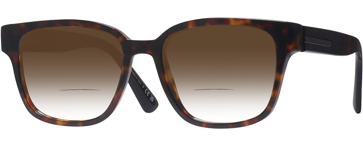 Square Havana Prada A09V w/ Gradient Bifocal Reading Sunglasses View #1