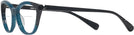 Cat Eye Rumble Black/pontille Petrol Alain Mikli A03067 Bifocal View #3