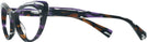 Cat Eye Purple/crystal/violet Mikli Alain Mikli A03087 Progressive No-Lines View #3