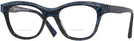 Square Blue Memphis Alain Mikli A03102B Bifocal View #1