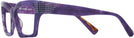 Cat Eye Violet Mikli Alain Mikli A05052B Progressive No-Lines View #3