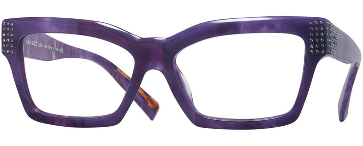 Cat Eye Violet Mikli Alain Mikli A05052B Progressive No-Lines View #1