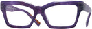 Cat Eye Violet Mikli Alain Mikli A05052B Progressive No-Lines View #1