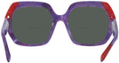 Oversized Violet Rouge Mikli Alain Mikli A05054 Bifocal Reading Sunglasses View #4