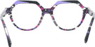 Round Violet Mosaique / Violet / Noir Alain Mikli A05067 Single Vision Full Frame View #4