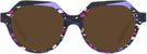 Round Violet Mosaique / Violet / Noir Alain Mikli A05067 Progressive Reading Sunglasses View #2