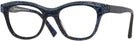 Square Blue Memphis Alain Mikli A03102B Single Vision Full Frame View #1