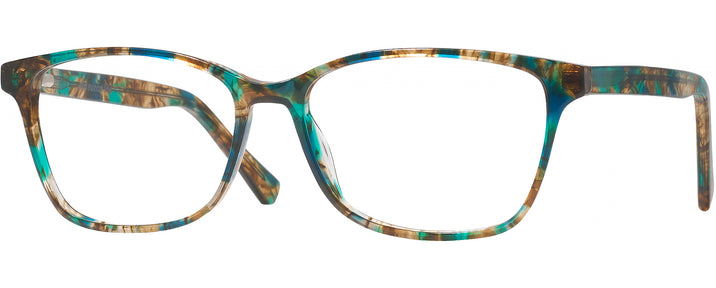 Rectangle Green Tortoise Bicentennial Computer Style Progressive View #1