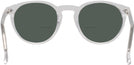 Oversized,Round Crystal Glory Days Bifocal Reading Sunglasses View #4