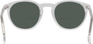Oversized,Round Crystal Glory Days Bifocal Reading Sunglasses View #4