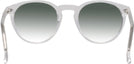 Oversized,Round Crystal Glory Days w/ Gradient Progressive Reading Sunglasses View #4