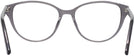 Oval Translucent Grey Independence Single Vision Full Frame View #4