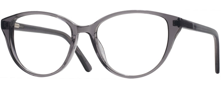 Oval Translucent Grey Independence Computer Style Progressive View #1