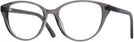 Oval Translucent Grey Independence Single Vision Full Frame View #1