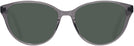Oval Translucent Grey Independence Progressive Reading Sunglasses View #2