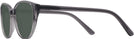 Oval Translucent Grey Independence Progressive Reading Sunglasses View #3