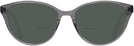 Oval Translucent Grey Independence Bifocal Reading Sunglasses View #2