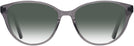 Oval Translucent Grey Independence w/ Gradient Progressive Reading Sunglasses View #2