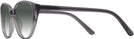 Oval Translucent Grey Independence w/ Gradient Progressive Reading Sunglasses View #3