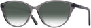 Oval Translucent Grey Independence w/ Gradient Progressive Reading Sunglasses View #1