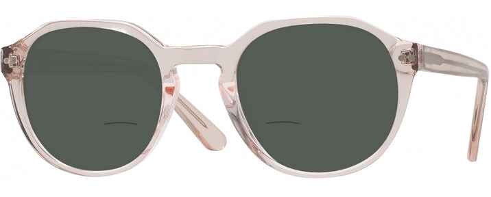 Round Crystal Nude New Revolution Bifocal Reading Sunglasses View #1