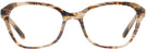 Rectangle Brown Amber Sequoia Single Vision Full Frame View #2