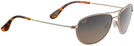 Aviator Gold Maui Jim Baby Beach 245 View #1