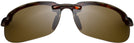 Rectangle Tortoise/HLC Lens Maui Jim Banyans 412 View #2