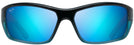 Rectangle Blue W/ Turquoise/blue Hawaii Maui Jim Barrier Reef 792 View #2