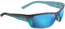 Rectangle Blue W/ Turquoise/blue Hawaii Maui Jim Barrier Reef 792 View #1