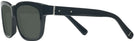 Square Black The Cisco/S Progressive No Line Reading Sunglasses View #3
