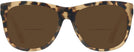 Square HONEY HAVANA The Cisco/S Bifocal Reading Sunglasses View #2