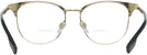 Square Light Gold/black Burberry 1355 Bifocal View #4