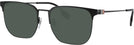 Square Black Burberry 1383D Progressive Reading Sunglasses View #1