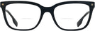Square Black Burberry 2319 Bifocal View #2