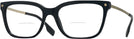 Square Black Burberry 2319 Bifocal View #1